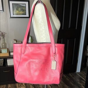 Coach Coral Tote Bag